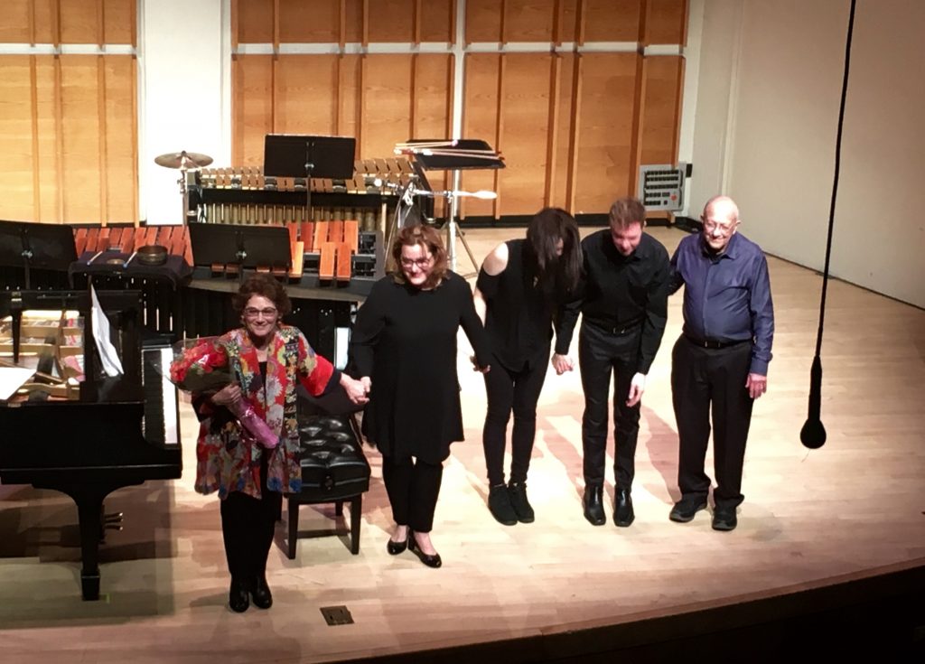 The recent retrospective concert of Sheila Silver’s music, which took place at the Staller Center for the Arts and at Merkin Hall on Feb. 7 and 8, 2018, is now ONLINE
